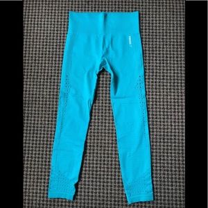 Gymshark Energy Seamless Leggings - Tropical Blue